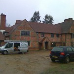 An example of the hand made clay tiles that we can do