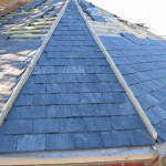 An example of a natural slate roof